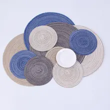 Home Mat Design Table Ramie Insulation Pad Round Placemats Linen Table Mats Kitchen Accessories Decoration Home Pad Coaster
Home Mat Design Table Ramie Insulation Pad Round Placemats Linen Table Mats Kitchen Accessories Decoration Home Pad Coaster