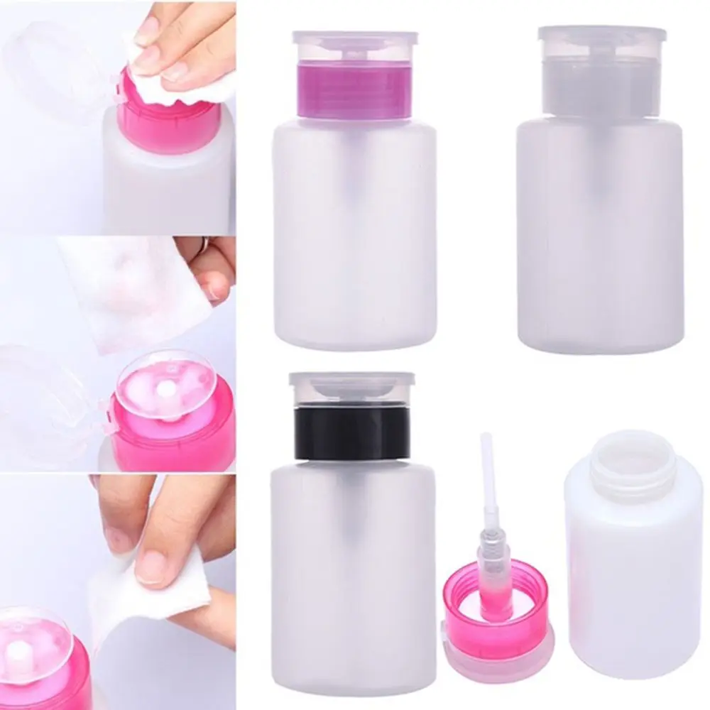 Fashion Manicure UV Gel Cleaner Nail Polish Remover Empty Bottle Pump Dispenser Container Clean Acetone
Fashion Manicure UV Gel Cleaner Nail Polish Remover Empty Bottle Pump Dispenser Container Clean Acetone