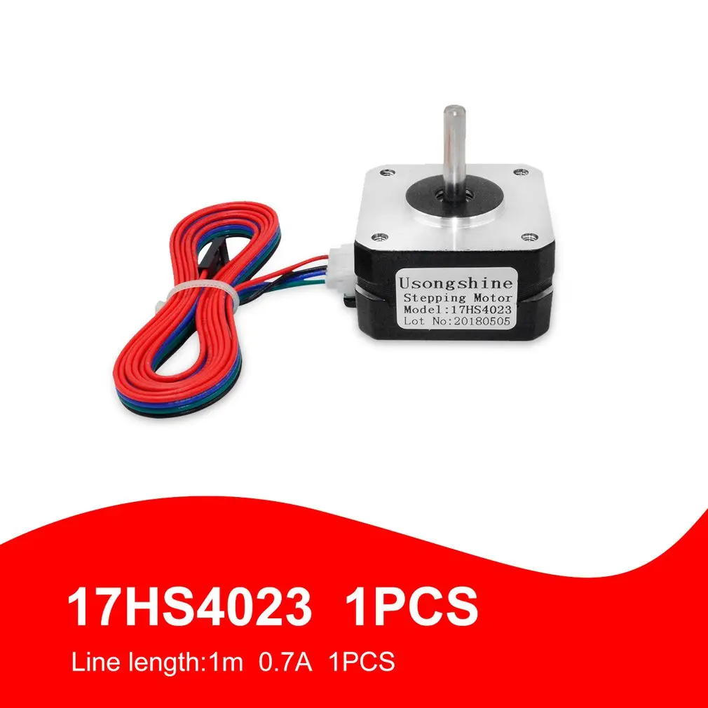 Nema17 17HS4023 for Titan Extruder 4-lead Nema 17 22mm 42 Motor 0.7A 12V 14N.cm 3D Printer Motor For 3D Printer Parts
Nema17 17HS4023 for Titan Extruder 4-lead Nema 17 22mm 42 Motor 0.7A 12V 14N.cm 3D Printer Motor For 3D Printer Parts