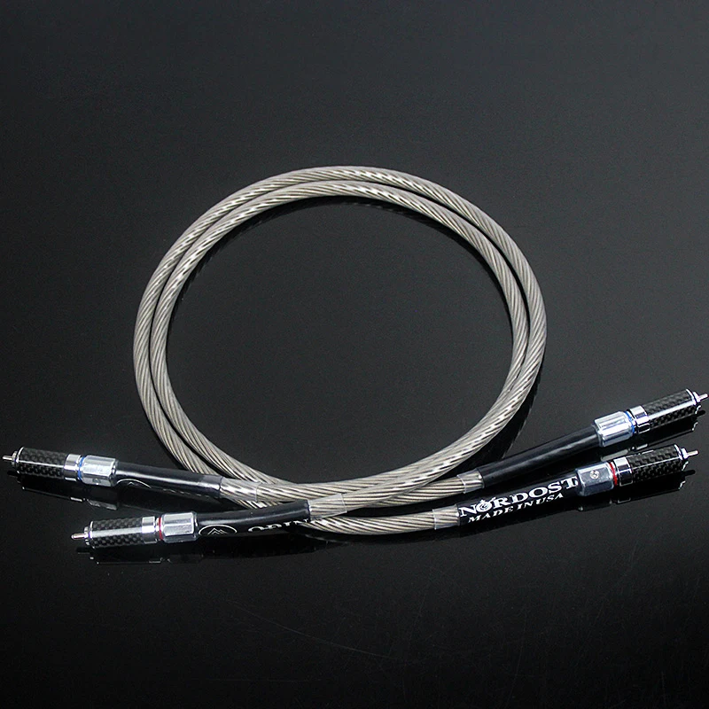 Pair Odin Silver Plated Male to Male Audio Cable RCA Interconnect Cable RCA TO RCA HIFI CABLE
Pair Odin Silver Plated Male to Male Audio Cable RCA Interconnect Cable RCA TO RCA HIFI CABLE