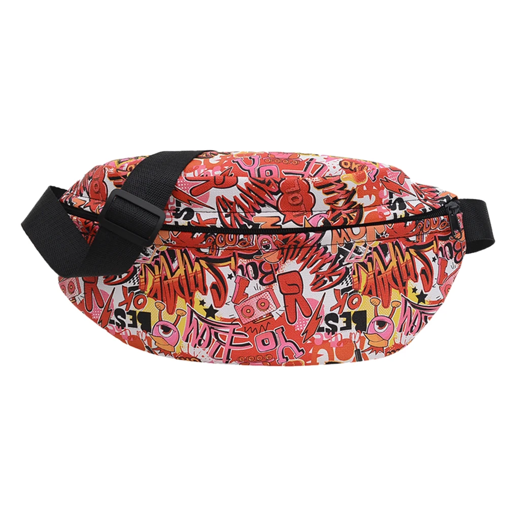 Women Mobile Phone Pouch Graffiti Men Classic Texture Creative Chic Leisure Fanny Chest Pack Travel Waist Belt Purse Aliexpress