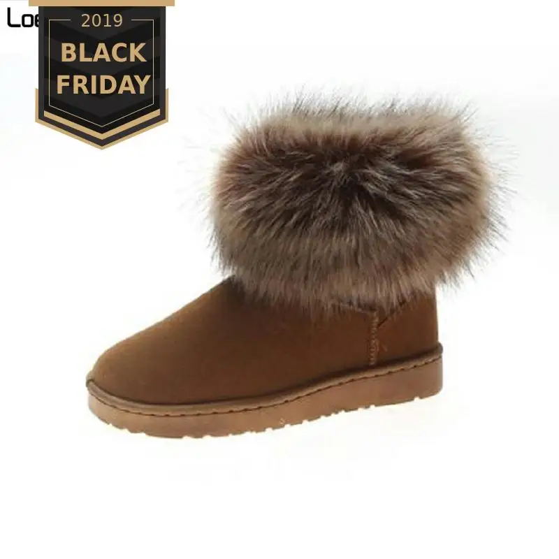 Europe and American Style Fashion Women Winter Snow Boots Suede Faux Fur Female Waterproof Snow Boots Slip-on Shoes
Europe and American Style Fashion Women Winter Snow Boots Suede Faux Fur Female Waterproof Snow Boots Slip-on Shoes