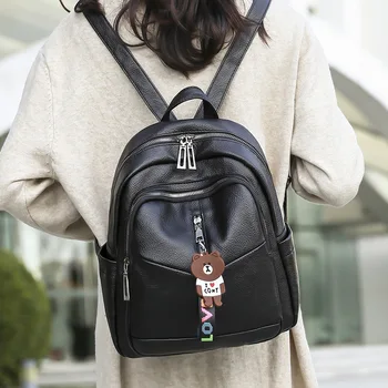 Backpack Women's Fashion 2020 New Style Trend Pu ruan pi bao Bag Large-Volume Simple Backpack small backpack
Backpack Women's Fashion 2020 New Style Trend Pu ruan pi bao Bag Large-Volume Simple Backpack small backpack