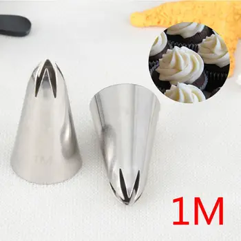 Open Star Pastry Tip 1M Piping Tip Nozzle Cake Decorating Tips Writing Tube Icing Nozzle Baking & Pastry Tools Baking Tools
Open Star Pastry Tip 1M Piping Tip Nozzle Cake Decorating Tips Writing Tube Icing Nozzle Baking & Pastry Tools Baking Tools