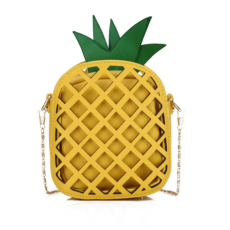 2018 New Style Cool Pineapple WOMEN'S Bag Spring And Summer Contrast Color Chain Shoulder Bag Creative Shoulder Oblique Bag
2018 New Style Cool Pineapple WOMEN'S Bag Spring And Summer Contrast Color Chain Shoulder Bag Creative Shoulder Oblique Bag