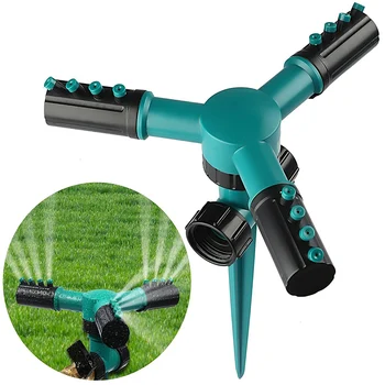 Lawn Pin Shaped Chassis Three Fork Sprinkler Water Spray Device Automatic 360° Rotating Garden Water Sprinklers Lawn Irrigation
Lawn Pin Shaped Chassis Three Fork Sprinkler Water Spray Device Automatic 360° Rotating Garden Water Sprinklers Lawn Irrigation