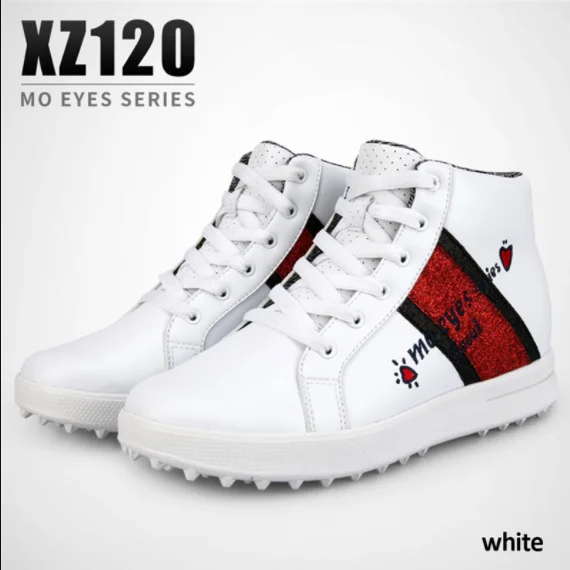 PGM Lady Golf Shoes Anti-slip Breathable Women High Upper Inside Heightening Shoes Rotating Buckle Golf Sneakers Waterproof 
PGM Lady Golf Shoes Anti-slip Breathable Women High Upper Inside Heightening Shoes Rotating Buckle Golf Sneakers Waterproof