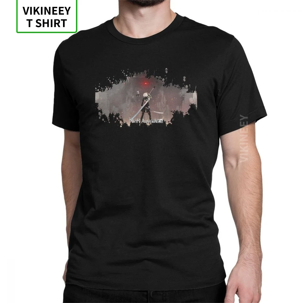 Nier Automata T-Shirt for Men YoRHa 2B Game Novelty 100% Cotton Tees O Neck Short Sleeve T Shirt Gift Idea Clothes
Nier Automata T-Shirt for Men YoRHa 2B Game Novelty 100% Cotton Tees O Neck Short Sleeve T Shirt Gift Idea Clothes