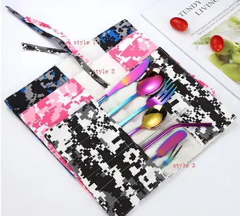 9pcs/set Portable Stainless Steel Flatware Sets Dinnerware Tableware Set Knife Fork Spoon Straw With Bag Outdoor Cutlery Set SN
9pcs/set Portable Stainless Steel Flatware Sets Dinnerware Tableware Set Knife Fork Spoon Straw With Bag Outdoor Cutlery Set SN
