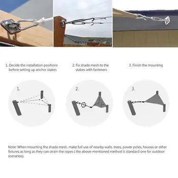 Quadrangle Sun Shade Sail Stainless Steel Hardware Fastener Installation Boa Snap Silver Sockets Tent Kit Cap Marine Canvas Y5A1
Quadrangle Sun Shade Sail Stainless Steel Hardware Fastener Installation Boa Snap Silver Sockets Tent Kit Cap Marine Canvas Y5A1