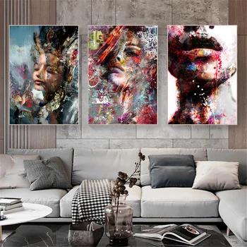 Canvas Painting Modern Graffiti Art Wall Pictures Woman Poster Prints Canvas Art Decorative Image For Living Room
Canvas Painting Modern Graffiti Art Wall Pictures Woman Poster Prints Canvas Art Decorative Image For Living Room
