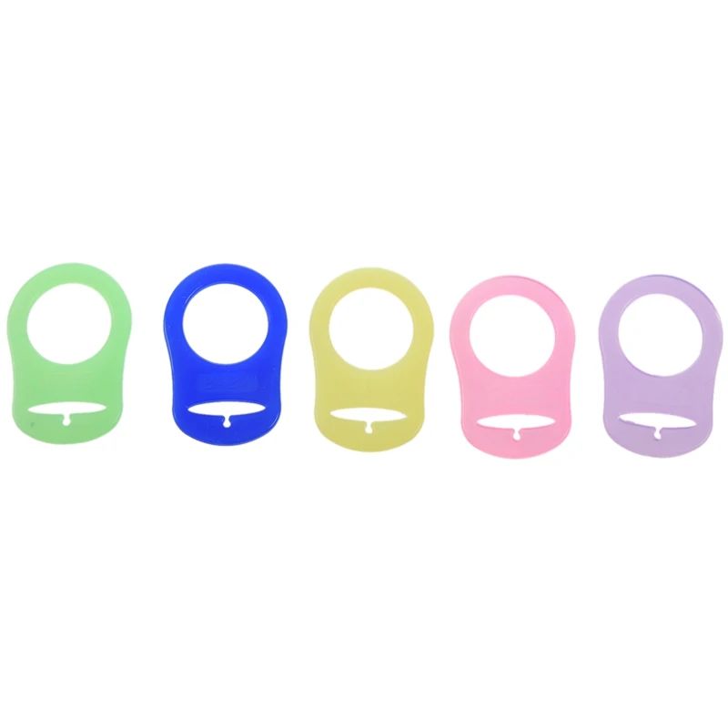 Silicone pacifier clip Ring Tie of Random Color 
Silicone pacifier clip Ring Tie of Random Color