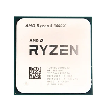 AMD Ryzen 5 3600X R5 3600X 3.8GHz Six-Core Twelve-Thread CPU Processor 7NM 95W L3=32M 100-000000022 Socket AM4
AMD Ryzen 5 3600X R5 3600X 3.8GHz Six-Core Twelve-Thread CPU Processor 7NM 95W L3=32M 100-000000022 Socket AM4