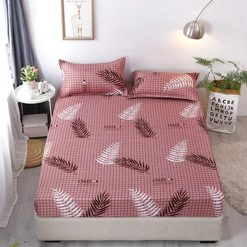 1pc Red Wine Tree Leaf Printed Fitted Sheet Queen King Size Bed Sheet with Elastic Band Soft Polyester Mattress Protector Covers
1pc Red Wine Tree Leaf Printed Fitted Sheet Queen King Size Bed Sheet with Elastic Band Soft Polyester Mattress Protector Covers