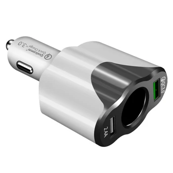 QC3.0 2.4A Cell Phone USB Car Charger Adapter Fast Charge Led Dual Socket Camera
QC3.0 2.4A Cell Phone USB Car Charger Adapter Fast Charge Led Dual Socket Camera