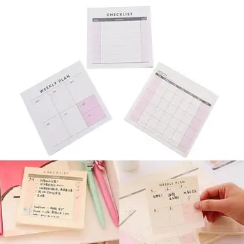 Checklist Monthly Weekly Planner Memo Pads Planning To School List Study and For Working Do Stationery Notepads V9V0
Checklist Monthly Weekly Planner Memo Pads Planning To School List Study and For Working Do Stationery Notepads V9V0