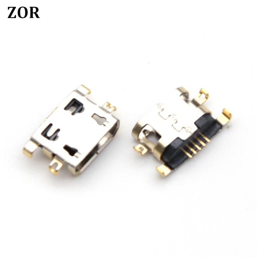 2 шт. микро мини USB порт для зарядки разъем док Koolnee K1 Trio Helio P23 MTK6763|Шлейфы мобильных