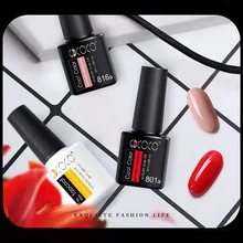 #86102 GDCOCO 2019 nueva llegada Primer Gel barniz remojo LED UV esmalte de uñas de Gel de capa de Base No limpiar top Color Gel polaco(China)