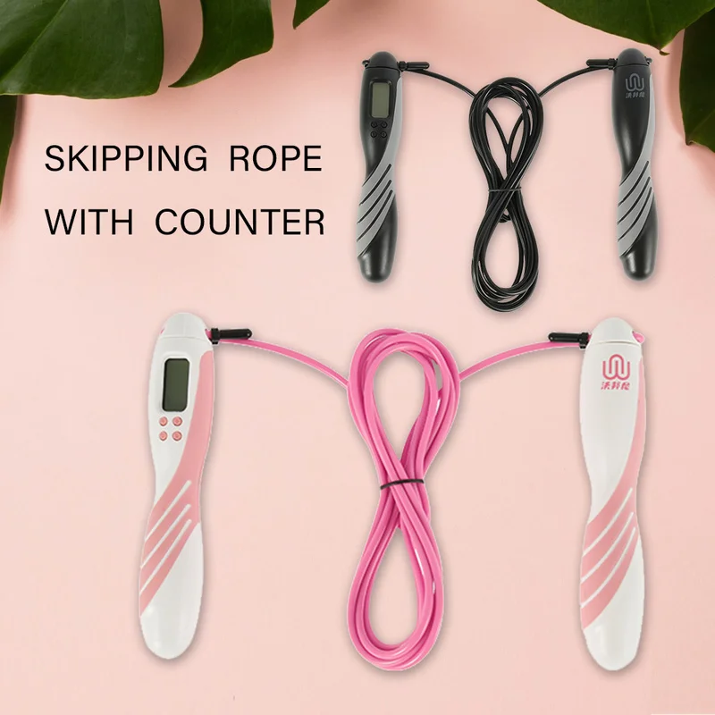 Universal Jump Rope with Counter Adjustable Adult Children Fast Counting Heavy Skip Ropes Speed Trainning Goal Workout Equipment
Universal Jump Rope with Counter Adjustable Adult Children Fast Counting Heavy Skip Ropes Speed Trainning Goal Workout Equipment