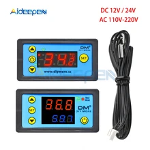 W3231 AC 110V-220V DC12V 24V Digital Thermostat Temperature Controller Regulator Meter Tester Single/Dual Display Replace W3230
W3231 AC 110V-220V DC12V 24V Digital Thermostat Temperature Controller Regulator Meter Tester Single/Dual Display Replace W3230