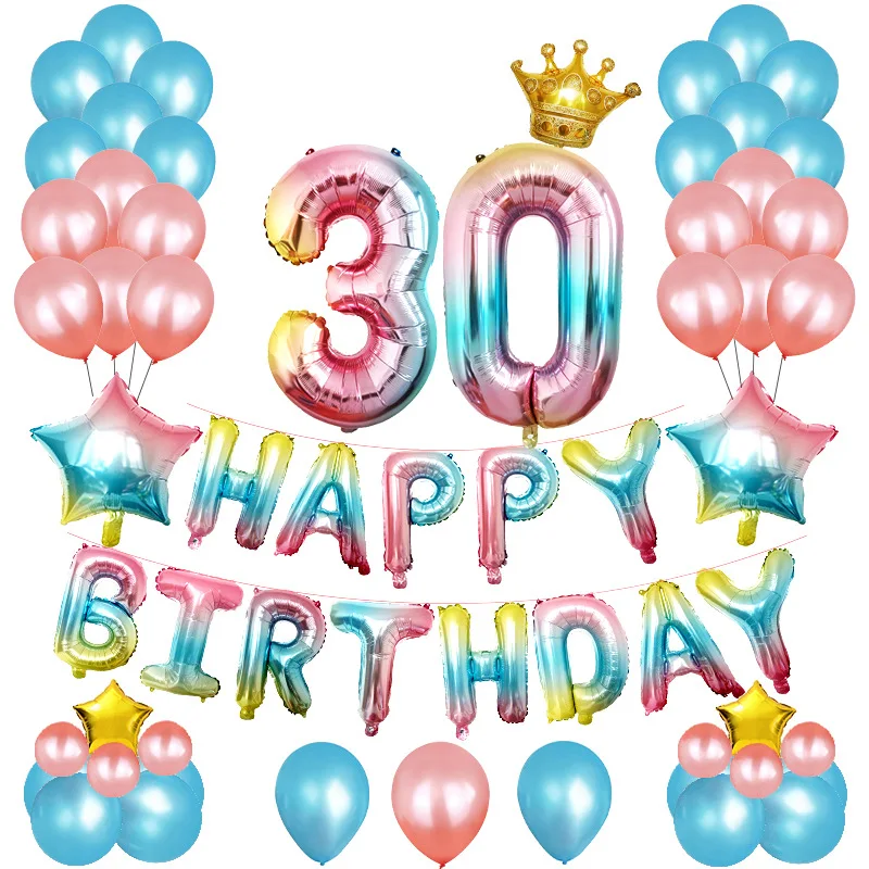 32 Inch Number Balloons Birthday Party Decorations Kids Adult Digital Gender Reveal Birthday Balloons Party Wedding Supplies
32 Inch Number Balloons Birthday Party Decorations Kids Adult Digital Gender Reveal Birthday Balloons Party Wedding Supplies