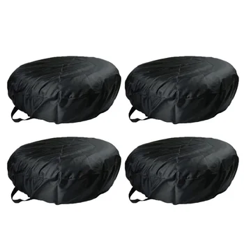 4PCS Oxford Cloth Car Tire Covers Car Spare Wheel Cover Waterproof Spare Tire Cover Dustproof Wheel Tire Sleeve for Car Tire (Bl
4PCS Oxford Cloth Car Tire Covers Car Spare Wheel Cover Waterproof Spare Tire Cover Dustproof Wheel Tire Sleeve for Car Tire (Bl