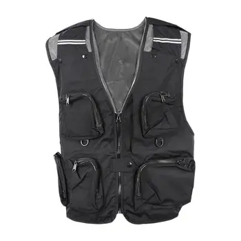 Lightweight, Comfortable, Multi-Pocket Fishing Net Vest Hunting work vest Outdoor vest Black L -ABLD
Lightweight, Comfortable, Multi-Pocket Fishing Net Vest Hunting work vest Outdoor vest Black L -ABLD