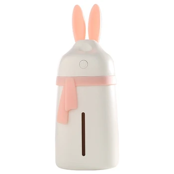 USB Mini Rabbit Aromatherapy Humidifier Diffuser Colorful Light Air Humidifier for Home Office Car Degger White Pink
USB Mini Rabbit Aromatherapy Humidifier Diffuser Colorful Light Air Humidifier for Home Office Car Degger White Pink