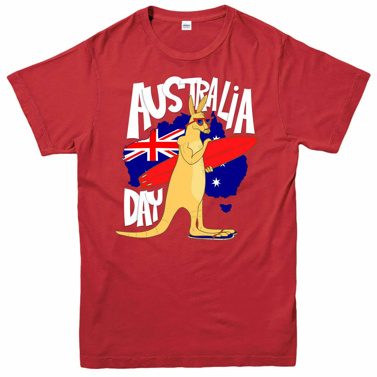 Australia Day Men T-Shirt, 26th January Australian Kangaroo Independence Day Tee Top
Australia Day Men T-Shirt, 26th January Australian Kangaroo Independence Day Tee Top
