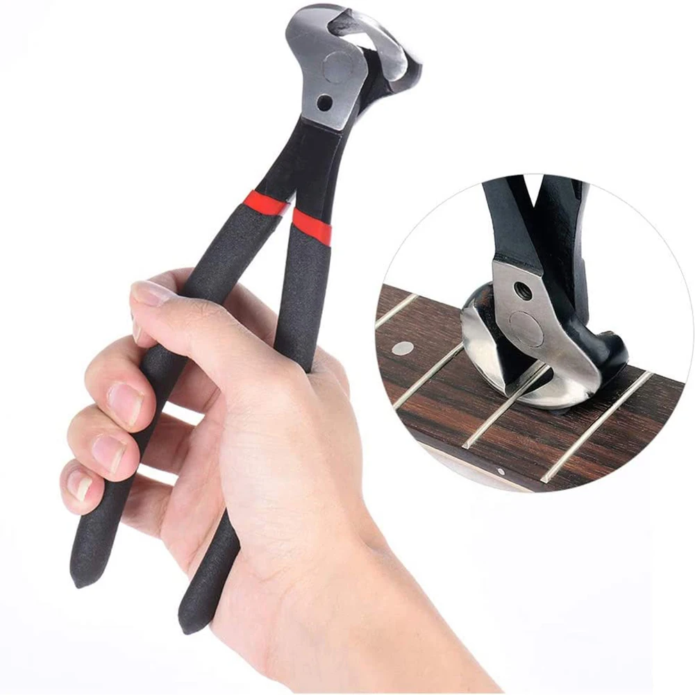 Professional Guitar Fret Puller Bass Fret Wire Nipper Puller Plier String Cutter Luthier Tool Scissors Stainless Steel
Professional Guitar Fret Puller Bass Fret Wire Nipper Puller Plier String Cutter Luthier Tool Scissors Stainless Steel