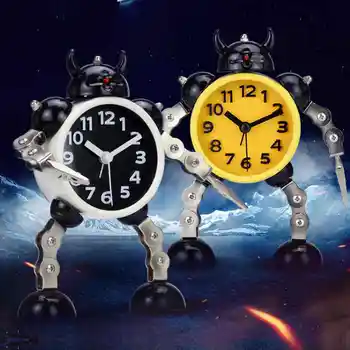Digital alarm clock metal robot clock desktop alarm clock cartoon anime watch desktop clock alarm clock children Christmas gifts
Digital alarm clock metal robot clock desktop alarm clock cartoon anime watch desktop clock alarm clock children Christmas gifts