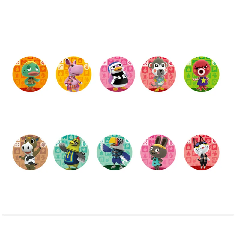 New Data Full Set 10Pcs/lot Animal Crossing Of amiibo Festival Collection Card Coin Game NFC Tag Circle Coin Card
New Data Full Set 10Pcs/lot Animal Crossing Of amiibo Festival Collection Card Coin Game NFC Tag Circle Coin Card