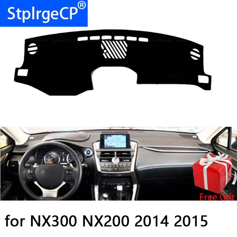 For lexus NX300 NX200 2014 2015 2016-2018 Car Styling Dash Mat Dashmat Dashboard Sticker Cover Sun Shade Board Carpet | Автомобили и