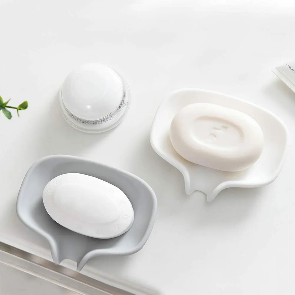 Silicone Soap Dish with Drain, Bar Soap Holder for Shower/Bathroom, Self Draining Waterfall Soap Tray to Keep Soap Dry Clean
Silicone Soap Dish with Drain, Bar Soap Holder for Shower/Bathroom, Self Draining Waterfall Soap Tray to Keep Soap Dry Clean