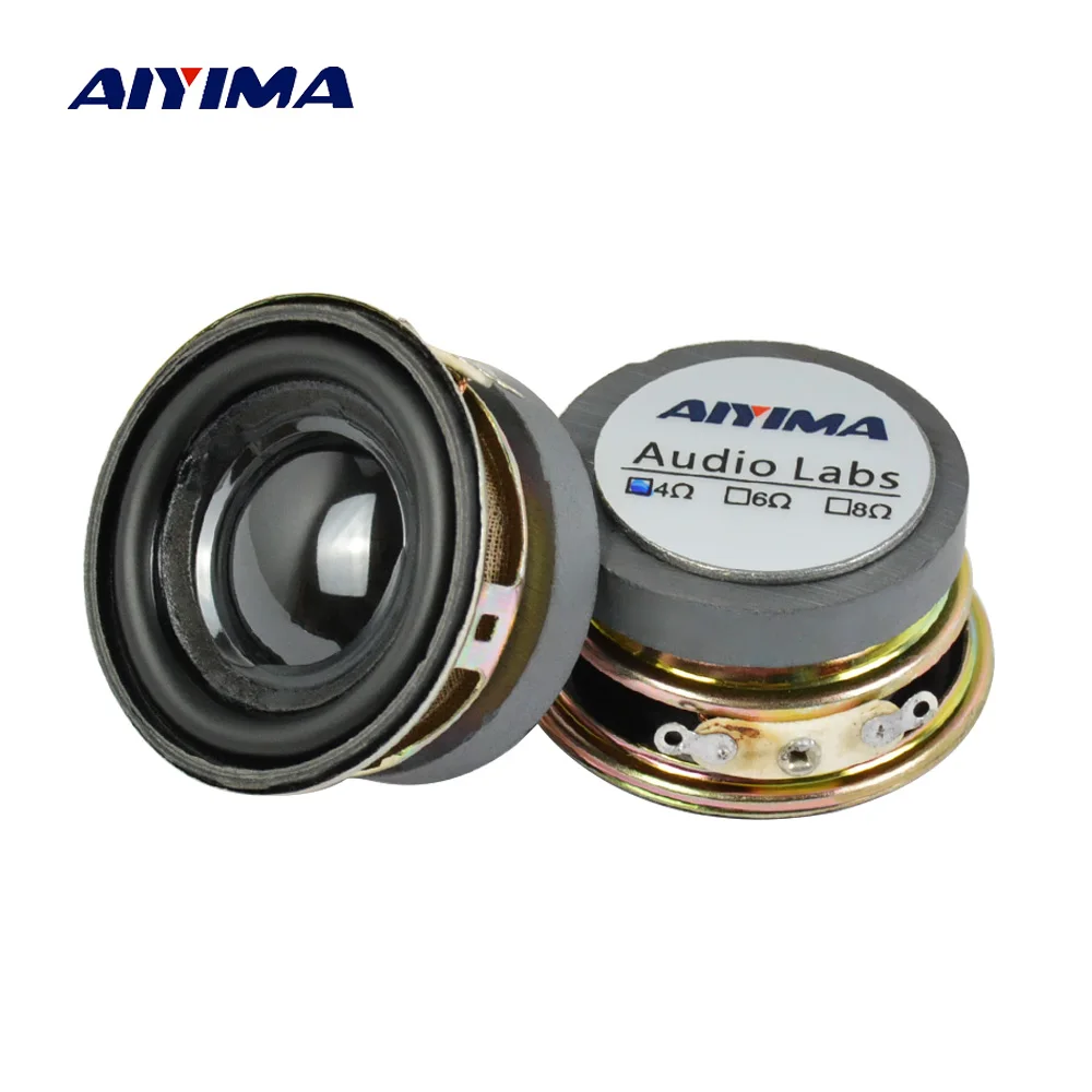 Динамик AIYIMA полночастотный 1 5 дюйма 40 мм 4 Ом 3 Вт Bluetooth|4ohm 3w|3w full range speakerrange speaker |