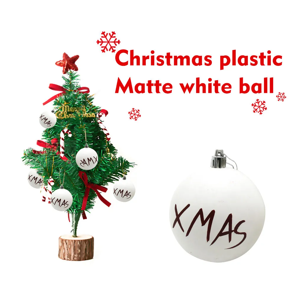 3pcs fun christmas balls baubles party xmas tree