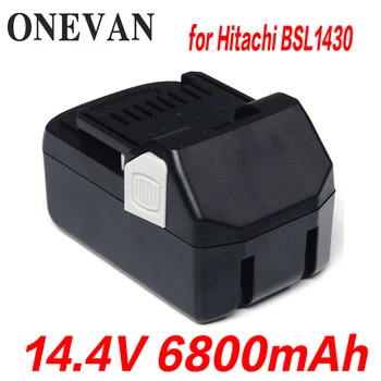 6800mAh 14.4V Lithium Rechargeable Battery for Hitachi BSL1430 14.4v BSL1415 C14DSL CD14DSL CJ14DSL Power Tools Batteria
6800mAh 14.4V Lithium Rechargeable Battery for Hitachi BSL1430 14.4v BSL1415 C14DSL CD14DSL CJ14DSL Power Tools Batteria