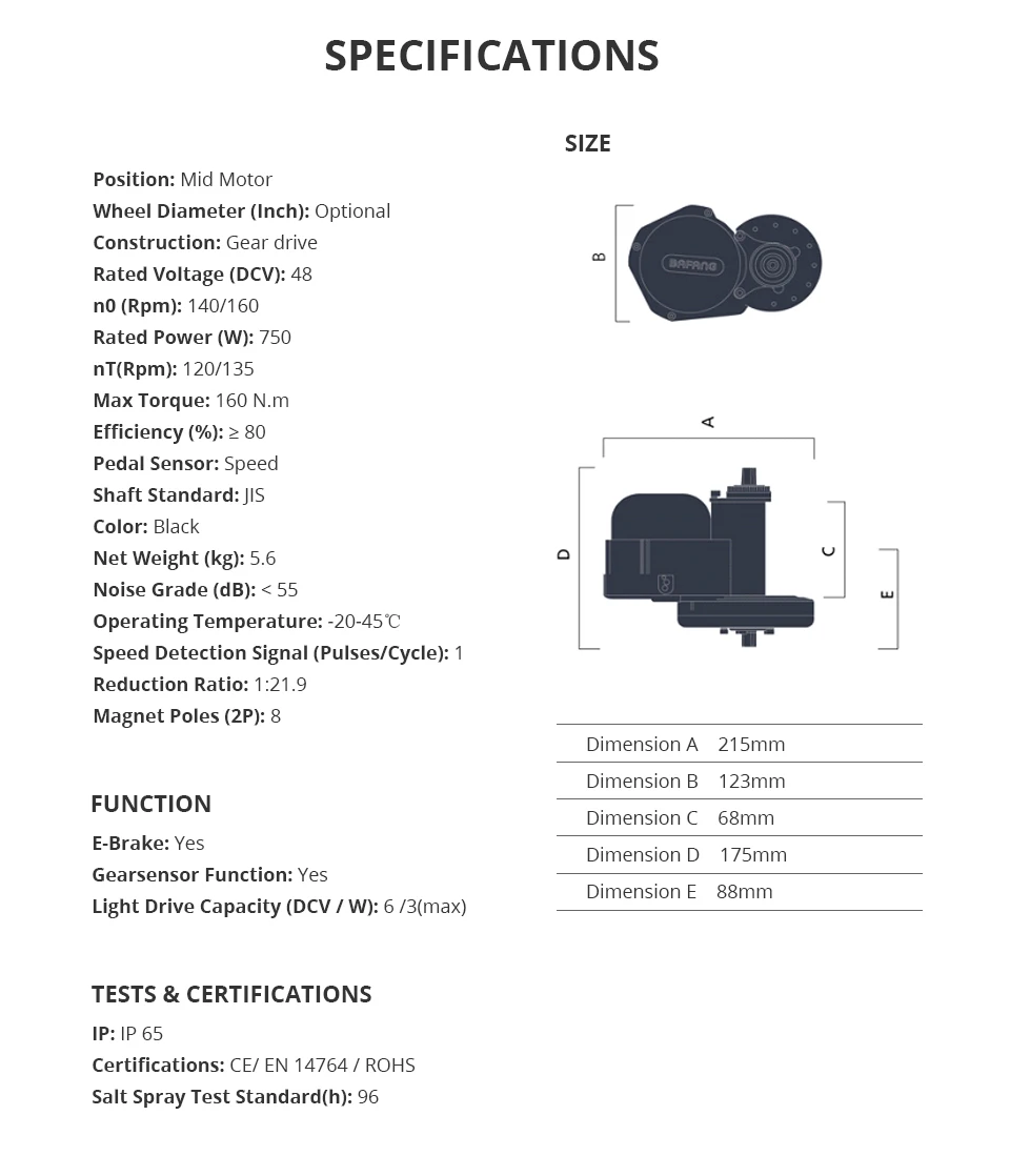 Perfect Bafang BBS02B 48V 750W Mid Drive Motor 8fun BBS02 Electric eBike Conversion Kit Bafang BBS02 Powerful Central e-Bike Engine 3 Perfect Bafang BBS02B 48V 750W Mid Drive Motor 8fun BBS02 Electric eBike Conversion Kit Bafang BBS02 Powerful Central e-Bike Engine 3