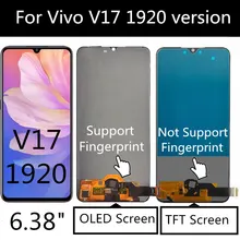 For VIVO V17 /S1 Pro 1920 version 6.38" TFT LCD Display Touch Screen Assembly Replacement Accessory
For VIVO V17 /S1 Pro 1920 version 6.38" TFT LCD Display Touch Screen Assembly Replacement Accessory