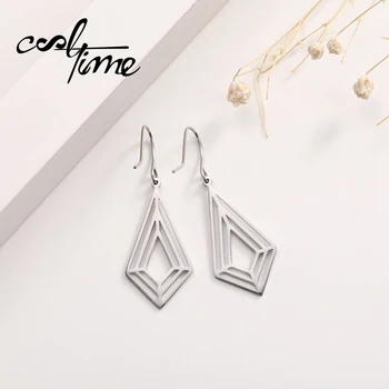 COOLTIME Stainless Steel Droplet Pendant Earings Fashion Jewelry Aretes De Mujer Modernos 2018 Christmas Gift
COOLTIME Stainless Steel Droplet Pendant Earings Fashion Jewelry Aretes De Mujer Modernos 2018 Christmas Gift