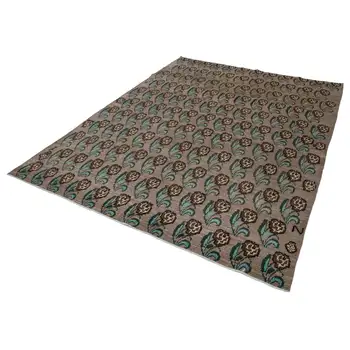 214x277 Cm Brown Handmade Bohemian Rug-7x9 Ft 
214x277 Cm Brown Handmade Bohemian Rug-7x9 Ft