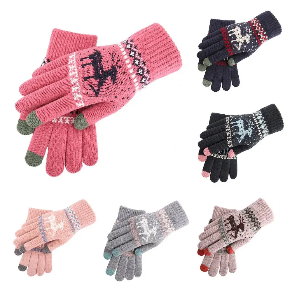 Gloves Winter Women Touch Screen Gloves Snow Flower Warm Knit Winter Gloves Christmas Gifts Stocking Stuffers For Christmas W
Gloves Winter Women Touch Screen Gloves Snow Flower Warm Knit Winter Gloves Christmas Gifts Stocking Stuffers For Christmas W
