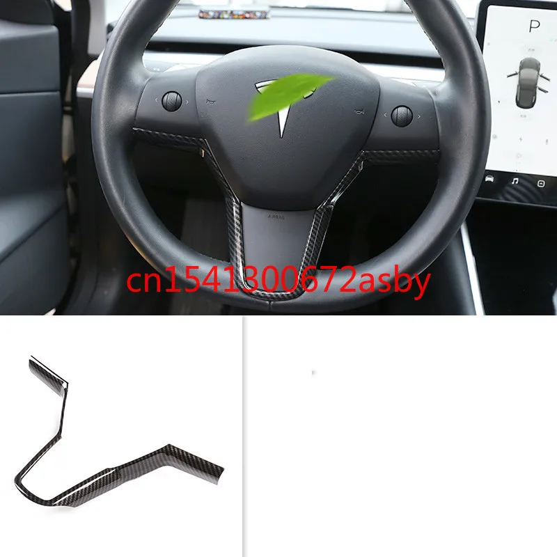 For Tesla model3 Steering wheel button decorative frame special car interior sticker sequins car accessories
For Tesla model3 Steering wheel button decorative frame special car interior sticker sequins car accessories