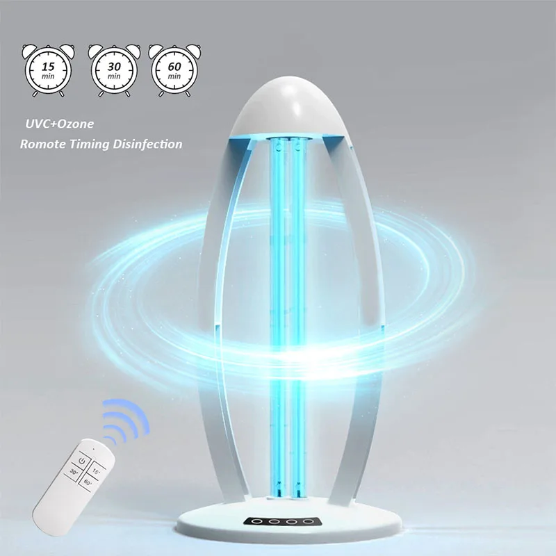 Sterilization Lamp UV Sterilizer 38W Germicidal Lamp UVC Sanitizer Light Ozone Ultraviolet Sterilizing Led With Timer For Home
Sterilization Lamp UV Sterilizer 38W Germicidal Lamp UVC Sanitizer Light Ozone Ultraviolet Sterilizing Led With Timer For Home