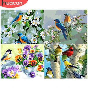 HUACAN Flower Bird Painting By Number Drawing On Canvas HandPainted Art Gift DIY Coloring By Number Animal Kits Home Decor
HUACAN Flower Bird Painting By Number Drawing On Canvas HandPainted Art Gift DIY Coloring By Number Animal Kits Home Decor