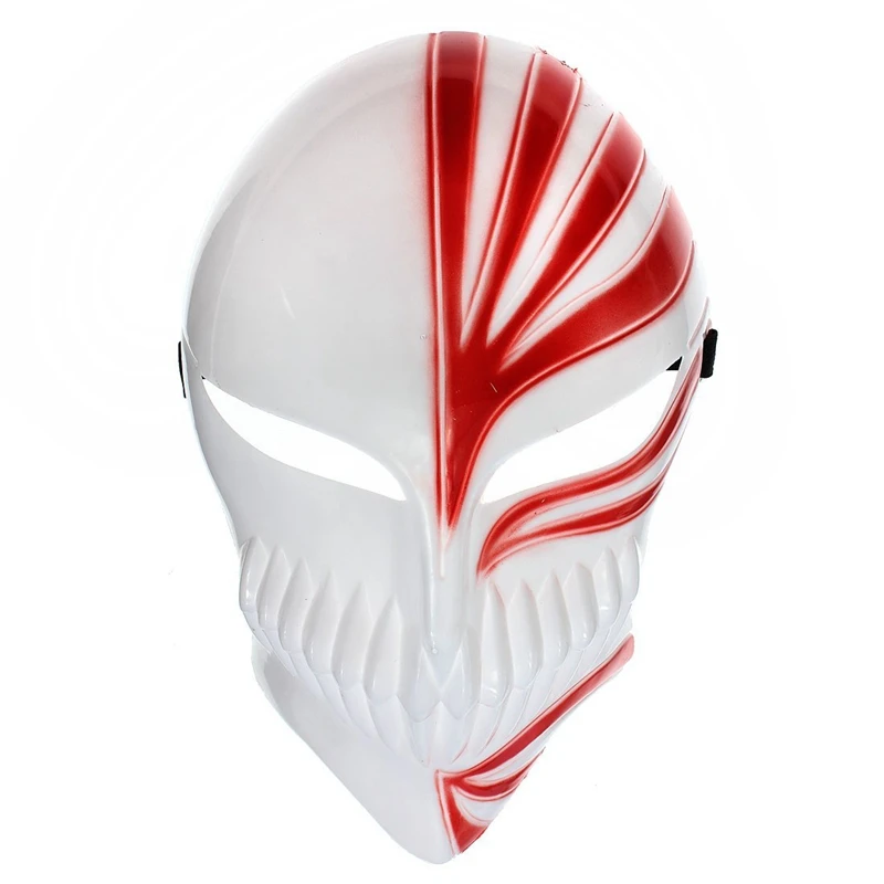 

NEW-Halloween Props Cosplay Bleach Ichigo Kurosaki Bankai Masquerade Party Mask