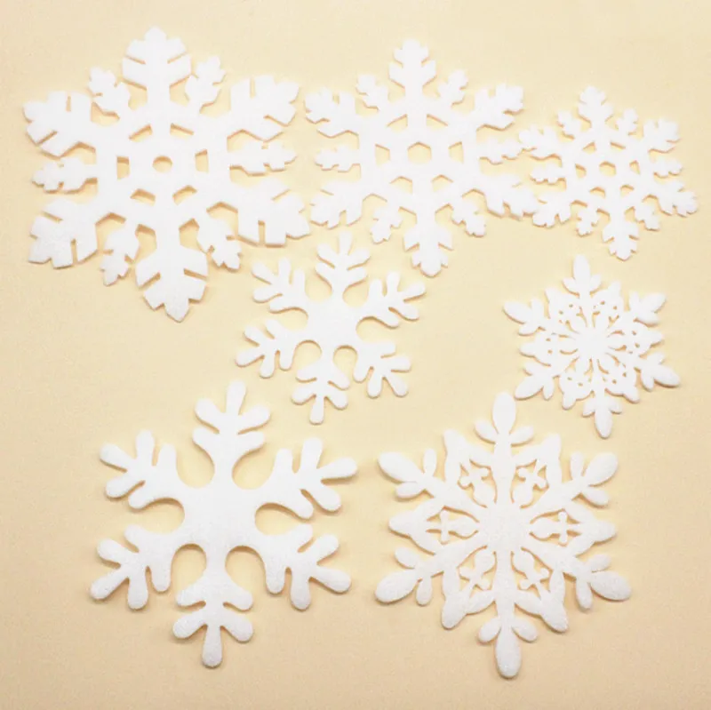 1 Pack /6Pcs DIY foam White Fake Snowflakes For Home Christmas Party New Year Xmas Tree Pendants Hanging Window Decoration
1 Pack /6Pcs DIY foam White Fake Snowflakes For Home Christmas Party New Year Xmas Tree Pendants Hanging Window Decoration