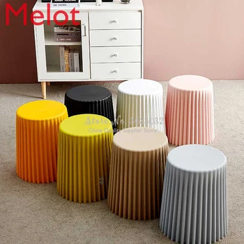 Pink Wrinkle Plastic Coffee Table Living Room Side Table Bedside Macaroon Color Round Table Creative Stool Cake-shape Home Decor
Pink Wrinkle Plastic Coffee Table Living Room Side Table Bedside Macaroon Color Round Table Creative Stool Cake-shape Home Decor