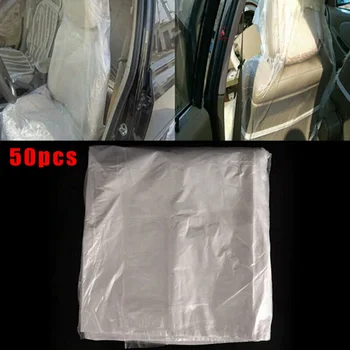 50pcs Auto Disposable Clear Seat Covers Car Plastic Protection Cushion 140*80cm New And High Quality
50pcs Auto Disposable Clear Seat Covers Car Plastic Protection Cushion 140*80cm New And High Quality