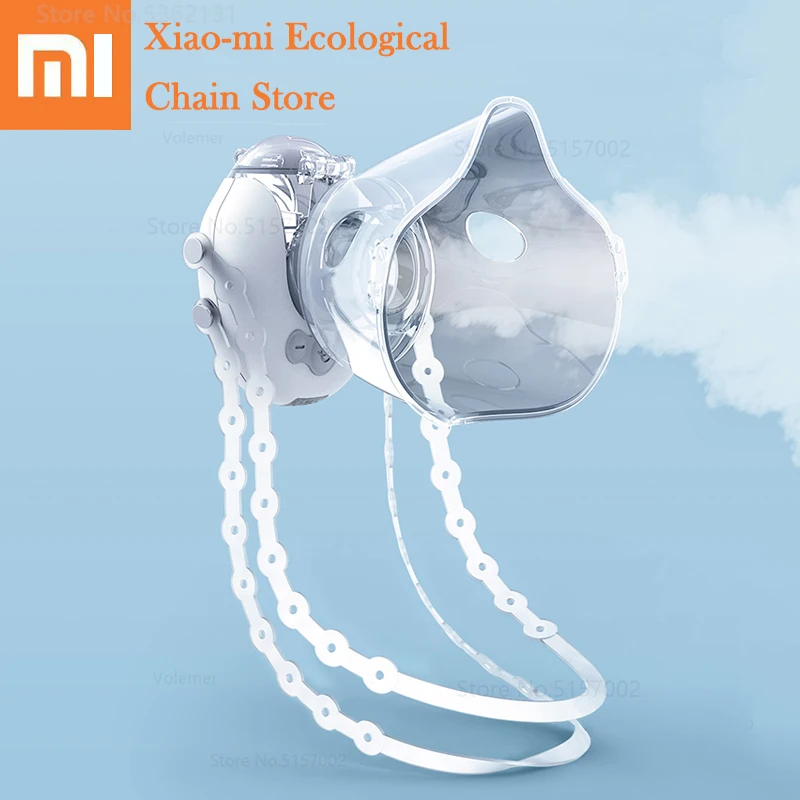 Xiaomi HiPee Head-Mounted Ultrasonic Inhale Nebulizer Portable Atomizer Silent Inhaler Nebuliser Inhalator For Kids Nebulizador
Xiaomi HiPee Head-Mounted Ultrasonic Inhale Nebulizer Portable Atomizer Silent Inhaler Nebuliser Inhalator For Kids Nebulizador